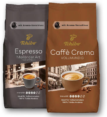 TCHIBO CAFFE CREMA, ESPRESSO 1000G