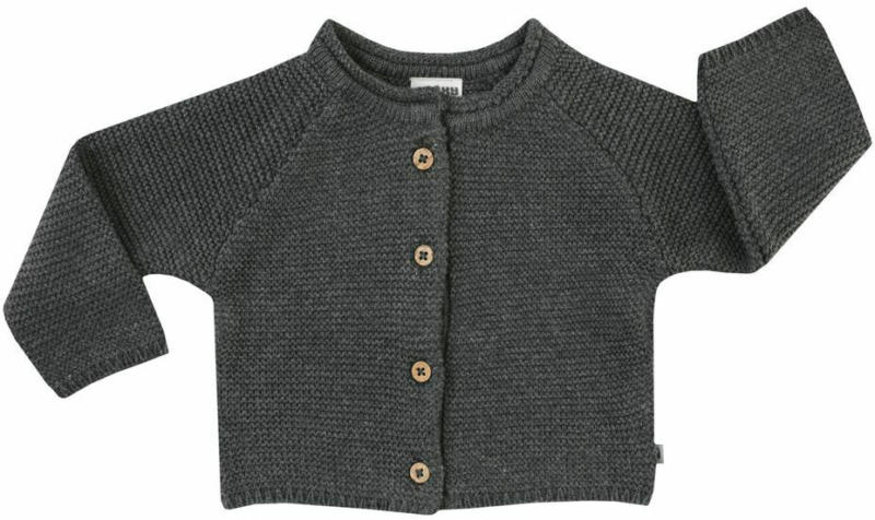 Strickjacke Lama Anthrazit