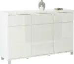 mömax Kommode in Weiß Hochglanz