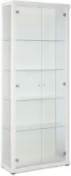 Vitrine in Weiß