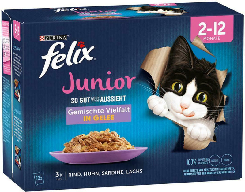 Felix Junior Fleisch 12er