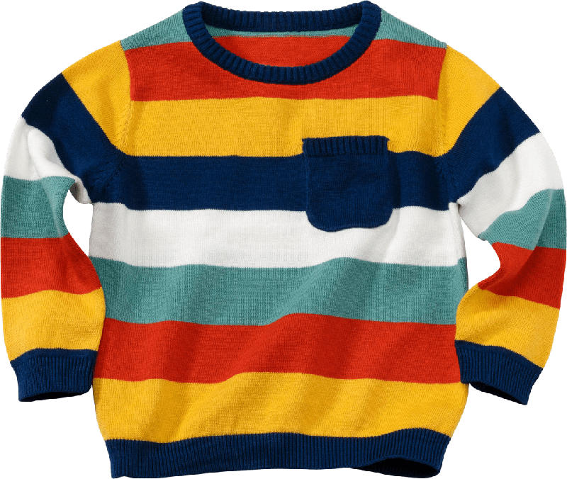 PUSBLU Kinder Pullover, Gr. 104, in Baumwolle, bunt