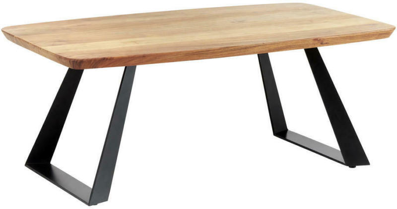 Couchtisch in Holz, Metall