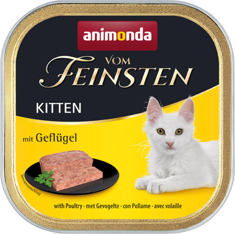 animonda Vom Feinsten KITTEN avec de la volaille 100g