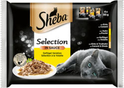 Sheba Sheba Sélection en Sauce Volaille 13x4x85g