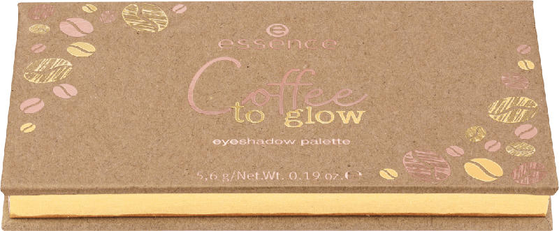 essence cosmetics Lidschattenpalette Coffee to glow eyeshadow palette 01