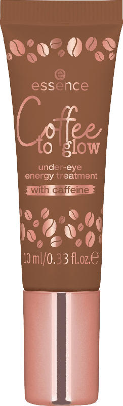 essence cosmetics Augenpflege Coffee to glow under-eye energy treatment mit Koffein