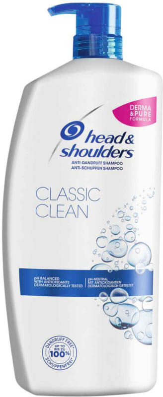 Head & Shoulders Shampoo Classic Clean 900 ml -