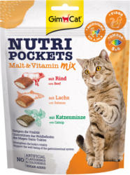 GimCat Snack pour chats Nutri Pockets Malt-Vitamin Mix 150g