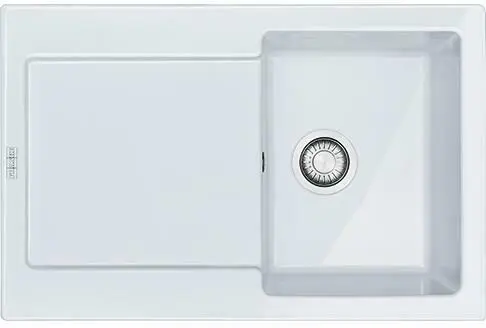 Spüle 10677 in Weiß