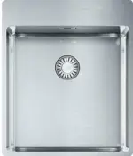 mömax Spüle 10039 aus Edelstahl