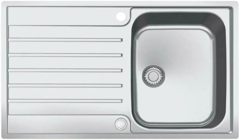 Spüle 10550 aus Edelstahl