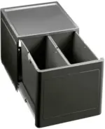 mömax Einbauabfallsammler 517467 in Grau/Schwarz