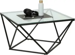 Couchtisch in Schwarz ca. 80x45x80cm