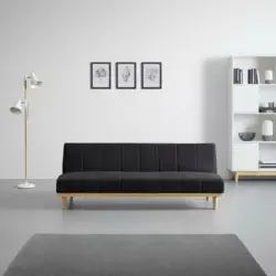 SCHLAFSOFA 'Sandy', schwarz