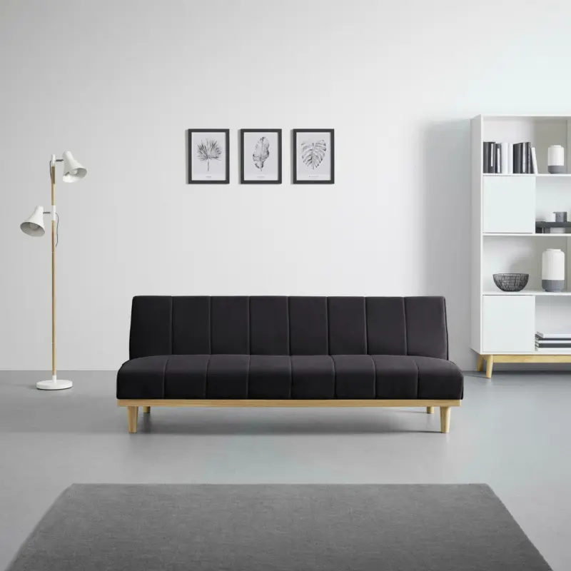 SCHLAFSOFA 'Sandy', schwarz