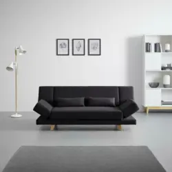 SCHLAFSOFA 'Funky', schwarz
