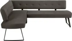 Eckbank in Dunkelgrau ca. 170x220cm