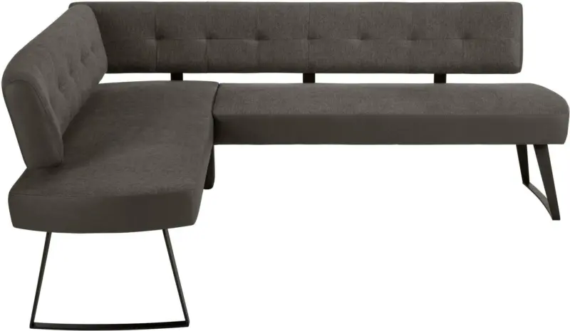 Eckbank in Dunkelgrau ca. 170x220cm