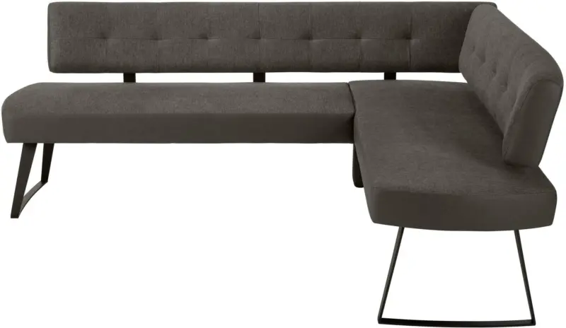 Eckbank in Dunkelgrau ca. 220x170cm