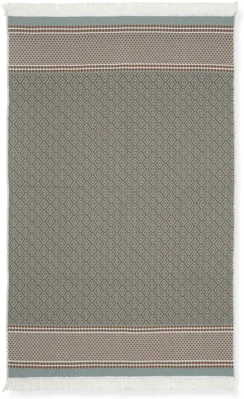 Handwebteppich Azteca in Braun ca. 120x170cm