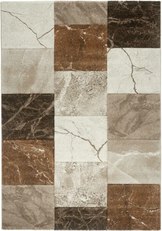 Webteppich Navila in Braun/Beige ca. 120x170cm