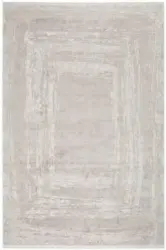 Handwebteppich Bernado 2 in Grau ca. 160x230cm