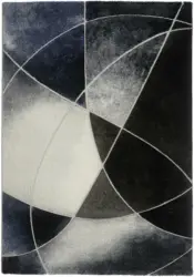 Webteppich Diamond 2 in Blau ca. 120x170cm