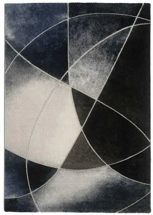 Webteppich Diamond 3 in Blau ca. 160x230cm