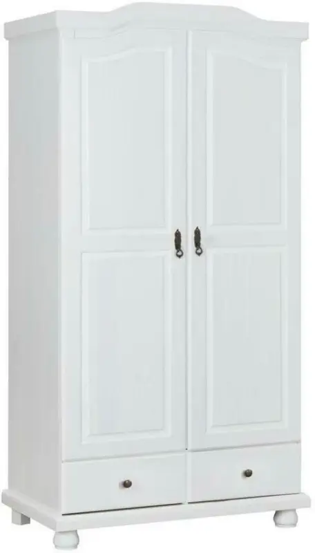 Schrank 'Reutte', aus Kiefer, weiß