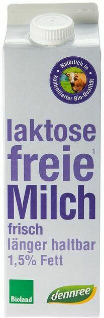 Laktosefreie Bio-ESL-Milch