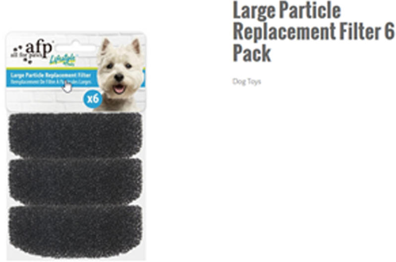 All for Paws Filtre de rechange 6pcs
