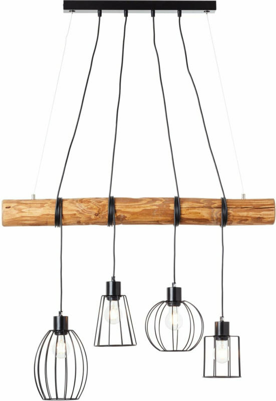 Brilliant Pendelleuchte Keyla FSC®-Holz Kiefer-Braun