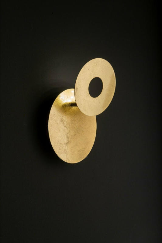 Action by Wofi LED-Wandleuchte Afir Goldfarbig