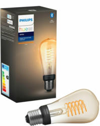 Philips Hue LED-Lampe Filament ST19 White E27 Einzelpack 9 W Bluetooth
