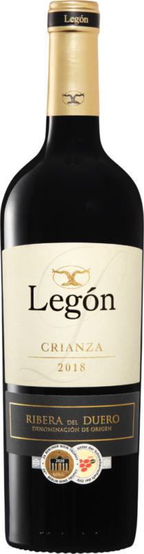 Legón Crianza D.O. Ribera del Duero , 2018, Ribera del Duero, Spanien, 75 cl