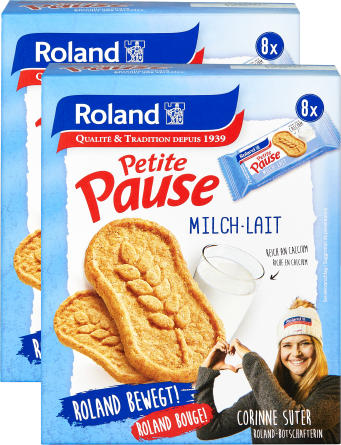 Roland Petite Pause Lait-Céréales Duo, 2 x 280 g