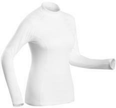 Skiunterwäsche Funktionsshirt 500 Damen weiss