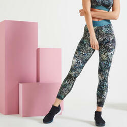 Leggings mit hohem Taillenbund Fitness