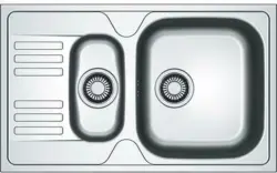 Spüle 11052 aus Edelstahl