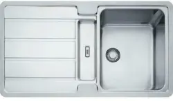 Spüle 10045 aus Edelstahl