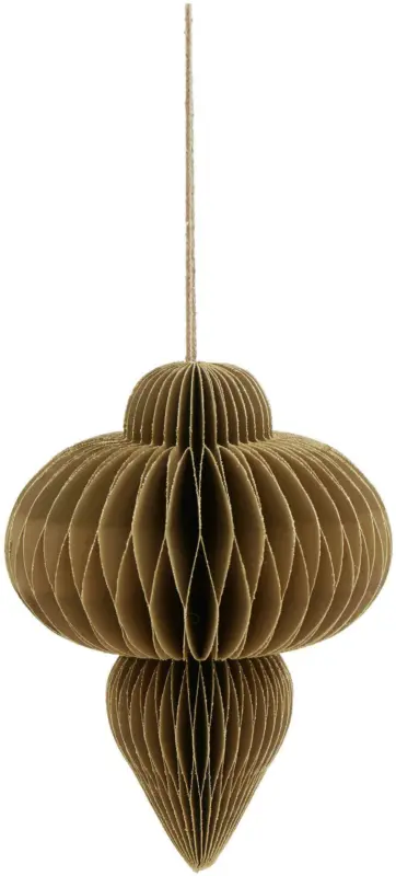 Christbaumhänger Ornament aus Papier