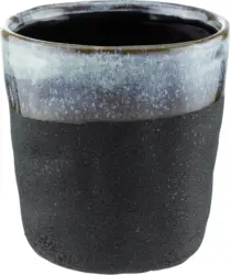 Übertopf Stoneware aus Steinzeug Ø ca. 12cm