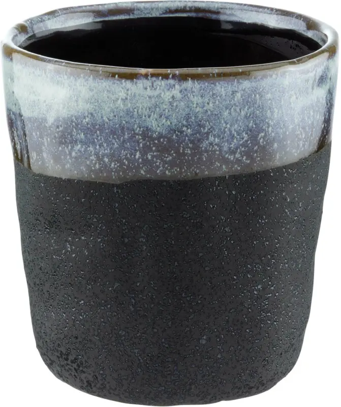 Übertopf Stoneware aus Steinzeug Ø ca. 12cm