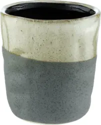 Übertopf Stoneware aus Steinzeug Ø ca. 12cm