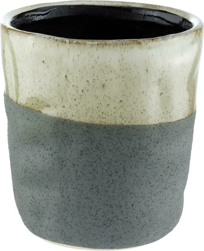 Übertopf Stoneware aus Steinzeug Ø ca. 12cm