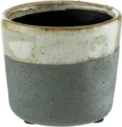 Übertopf Stoneware aus Steinzeug Ø ca. 7cm