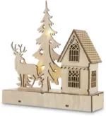 mömax LED-Dekoleuchte Guril in Naturfarben