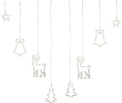 Lichterkette Häng in Transparent