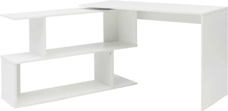 Eckschreibtisch 'WL5.756' , weiss